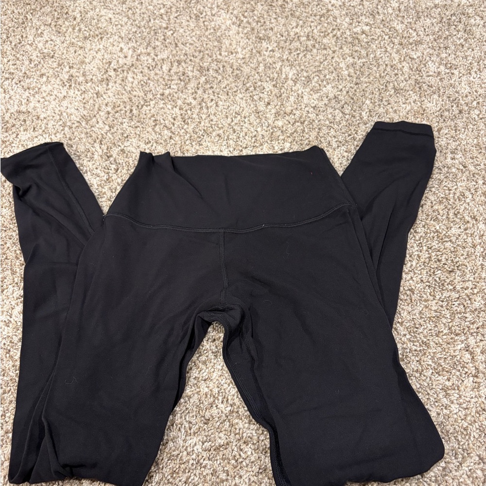 Women’s Black Lululemon Size 4 Leggings
